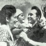Селифанов Владимир  стармех с  женой   Раисой  и   дочкой   Викой  - СРТР-9057  19 06  1965  год