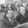 Участники   пленума слушают  доклад  секретаря парткома   В. В.   Кустарникова – ЭРПО Океан 14 10 1976
