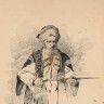 Кавказец, чистящий свою шашку. 1883