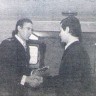 Ряшин  Александр  матрос-комсомолец  с ТР Ботнический залив  и комсорг объединения  Александр Черепков - 22 марта 1975 года