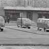 маршрутные такси на площади Виру в Таллинне 1973