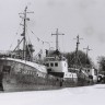 Пярнуский порт зимой